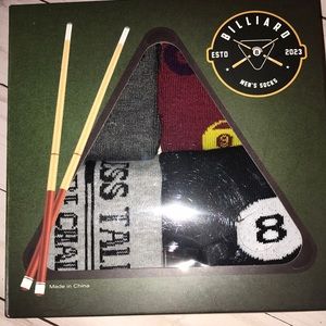 Mens Billiard Socks (4 pair)